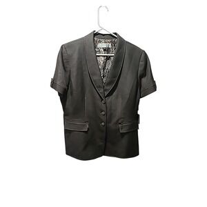 Tahari Short Sleeve Women's Jacket 14 Berkshire Beauty